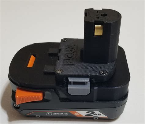 Please note Ridgid Advanced batteries are not compatible with Badaptor products. . Ridgid to ryobi battery adapter